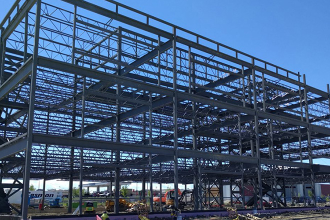 長春鋼結構廠房的通風降溫建議