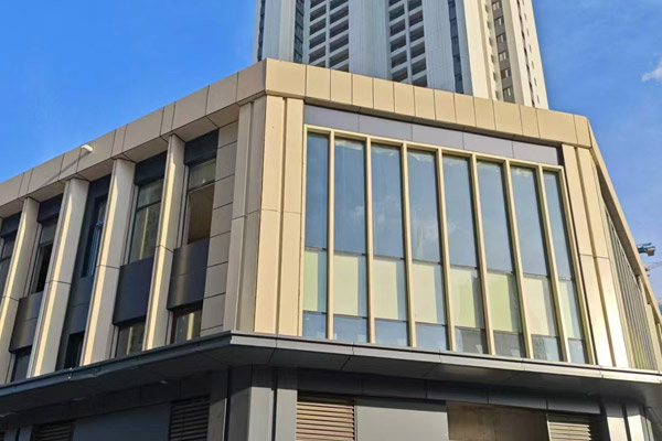 長春單元式玻璃幕墻的結構、構造設計